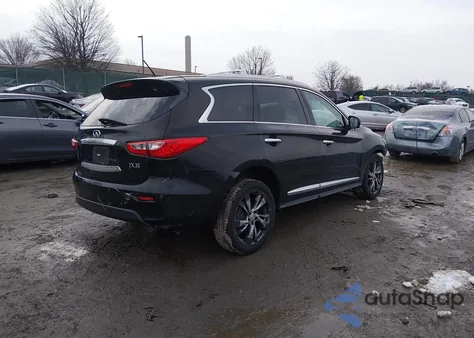2013 Infiniti Jx35 z USA, uszkodzony, nr VIN 5N1AL0MM1DC313681